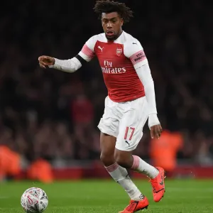 Arsenal's Alex Iwobi in the Spotlight: Arsenal vs Manchester United FA Cup Clash Arsenal's Alex Iwobi in the Spotlight: Arsenal vs Manchester United FA Cup Clash