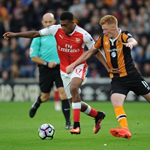 Arsenal's Alex Iwobi vs. Hull's Sam Clucas: A Premier League Battle at KCOM Stadium