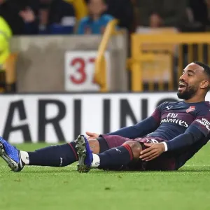 Arsenal's Alex Lacazette Faces Off Against Wolverhampton Wanderers in Premier League Clash Arsenal's Alex Lacazette Faces Off Against Wolverhampton Wanderers in Premier League Clash