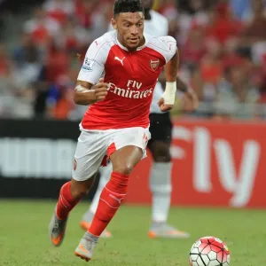 Arsenal's Alex Oxlade-Chamberlain in Print - 2015-16 Barclays Asia Trophy