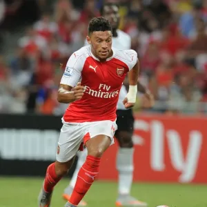 Arsenal's Alex Oxlade-Chamberlain in Print - 2015-16 Barclays Asia Trophy Arsenal's Alex Oxlade-Chamberlain in Print - 2015-16 Barclays Asia Trophy