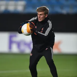 Arsenal's Alex Runarsson Gears Up for Europa League Showdown against Molde FK Arsenal's Alex Runarsson Gears Up for Europa League Showdown against Molde FK