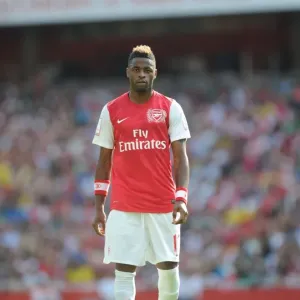 Arsenal's Alex Song in Action Against New York Red Bulls at Emirates Cup 2011 Arsenal's Alex Song in Action Against New York Red Bulls at Emirates Cup 2011