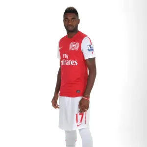 Arsenal's Alex Song at Emirates Stadium Photocall (April 8, 2011)