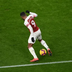 Alexandre Lacazette in Action Print Alexandre Lacazette in Action Print