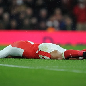 Arsenal's Alexis Sanchez in Action: Premier League Clash Against Stoke City (2016-17)