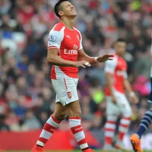 Arsenal's Alexis Sanchez in Action: Arsenal vs West Bromwich Albion, Premier League 2014-15 Arsenal's Alexis Sanchez in Action: Arsenal vs West Bromwich Albion, Premier League 2014-15