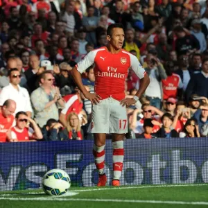 Arsenal's Alexis Sanchez in Action Against Crystal Palace (2014/15) Arsenal's Alexis Sanchez in Action Against Crystal Palace (2014/15)