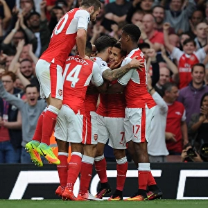Arsenal's Alexis Sanchez Scores Stunner: First Goal vs Chelsea (2016-17)