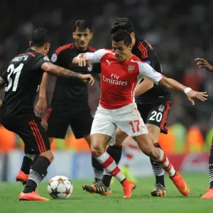 Arsenal's Alexis Sanchez vs. Besiktas Trio: A Champions League Showdown