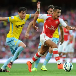 Arsenal's Alexis Sanchez vs. Crystal Palace's Joel Ward: A Premier League Showdown