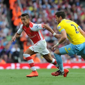 Arsenal's Alexis Sanchez vs. Crystal Palace's Joel Ward: A Premier League Showdown