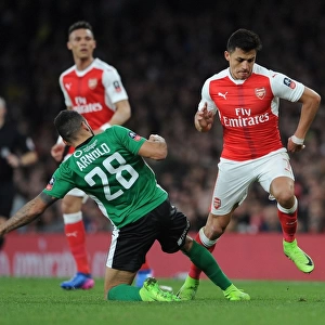 Arsenal's Alexis Sanchez vs. Nathan Arnold: A FA Cup Quarter-Final Showdown