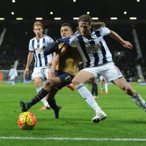Arsenal's Alexis Sanchez vs. West Brom's Jonas Olsson: A Battle at The Hawthorns Arsenal's Alexis Sanchez vs. West Brom's Jonas Olsson: A Battle at The Hawthorns