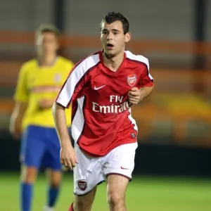 Arsenal's Amaury Bischoff Shines in Dominant 3-2 Win Over Stoke City Reserves, Barclays Premier Reserve League South, 2008 Arsenal's Amaury Bischoff Shines in Dominant 3-2 Win Over Stoke City Reserves, Barclays Premier Reserve League South, 2008