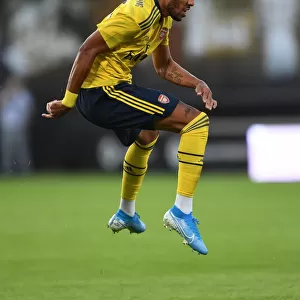 Arsenal's Aubameyang in Action: Pre-Season Friendly Against Angers, France (July 2019)