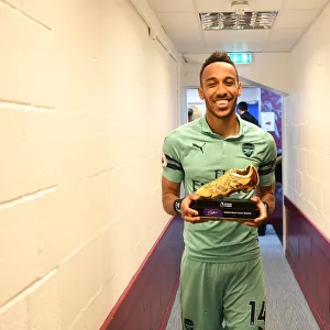 Arsenal's Aubameyang Claims Golden Boot after Securing Victory over Burnley