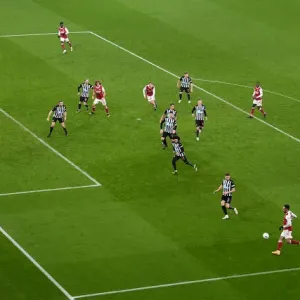 Arsenal's Aubameyang Crosses for FA Cup Win against Newcastle Arsenal's Aubameyang Crosses for FA Cup Win against Newcastle