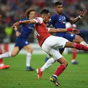Arsenal's Aubameyang in Europa League Final Showdown against Chelsea