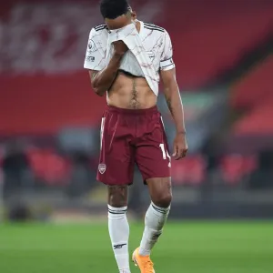 Aubameyang at Empty Anfield Print Aubameyang at Empty Anfield Print