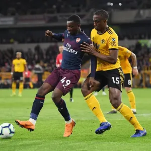 Arsenal's Aubameyang Faces Wolverhampton Wanderers in Premier League Clash Arsenal's Aubameyang Faces Wolverhampton Wanderers in Premier League Clash