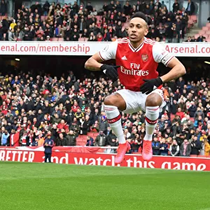 Arsenal's Aubameyang Gears Up for Arsenal vs. West Ham Clash