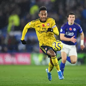 Arsenal's Aubameyang Goes Head-to-Head with Leicester City in Premier League Showdown