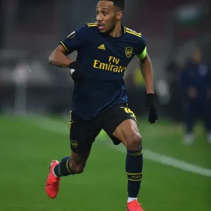Arsenal's Aubameyang Goes Head-to-Head with Olympiacos in Europa League Showdown Arsenal's Aubameyang Goes Head-to-Head with Olympiacos in Europa League Showdown