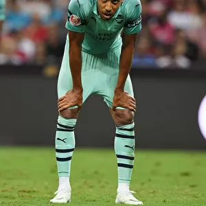 Arsenal's Aubameyang Goes Head-to-Head Against PSG in 2018 International Champions Cup