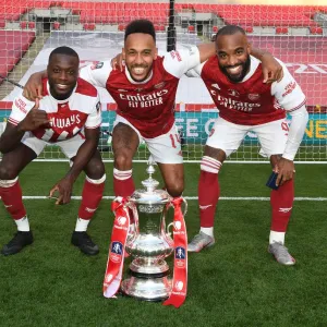 Arsenal Wins FA Cup Print 2020. Art Prints, Posters & Puzzles from