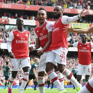 Prints of Arsenal 2019-20 Prints: Arsenal v Burnley 2019-20