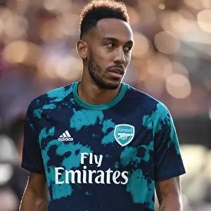 Arsenal's Aubameyang Prepares for Angers Friendly