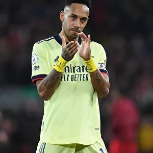 Arsenal's Aubameyang Salutes Fans: Unity Amidst Liverpool Rivalry