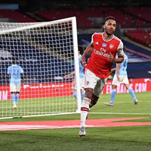 Arsenal's Aubameyang Scores Brace: FA Cup Semi-Final Victory Over Manchester City