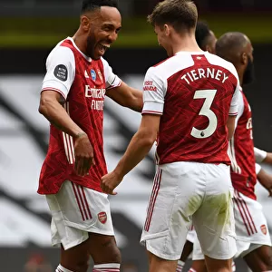 Arsenal's Aubameyang Scores Brace: 3-0 Victory Over Watford (Premier League, 2019-20)