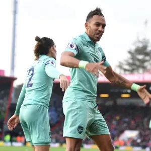 Arsenal's Aubameyang Scores Brace: Premier League Victory vs Bournemouth (2018-19) Arsenal's Aubameyang Scores Brace: Premier League Victory vs Bournemouth (2018-19)