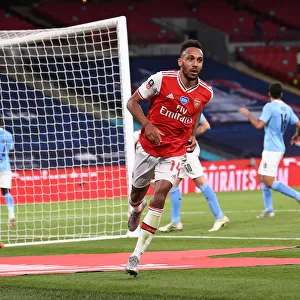 Arsenal's Aubameyang Scores in FA Cup Semi-Final Victory over Manchester City