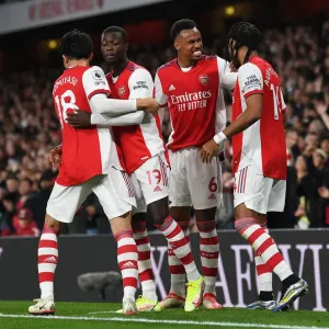 Arsenal's Aubameyang Scores First Goal Against Crystal Palace in 2021-22 Premier League