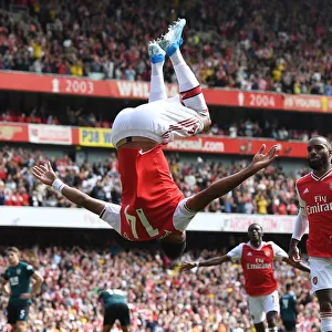 Arsenal's Aubameyang Scores Second Goal Against Burnley in 2019-20 Premier League