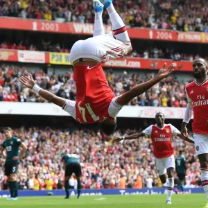 Arsenal's Aubameyang Scores Second Goal Against Burnley in 2019-20 Premier League Arsenal's Aubameyang Scores Second Goal Against Burnley in 2019-20 Premier League