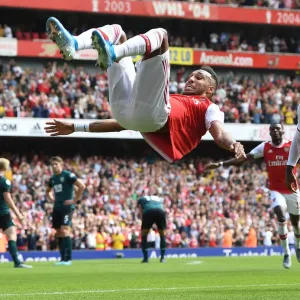 Arsenal's Aubameyang Scores Second Goal Against Burnley in 2019-20 Premier League Arsenal's Aubameyang Scores Second Goal Against Burnley in 2019-20 Premier League