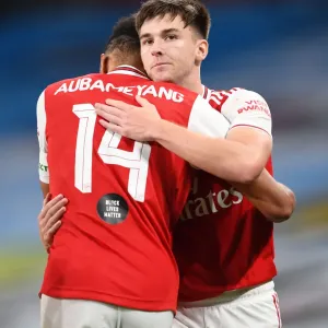 Arsenal's Aubameyang Scores Second Goal: FA Cup Semi-Final Victory Over Manchester City