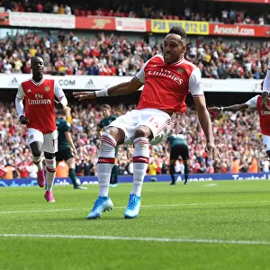 Arsenal's Aubameyang Scores Second Goal in Premier League Victory Against Burnley
