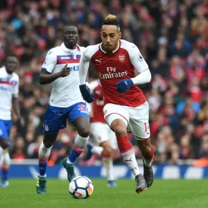 Arsenal's Aubameyang Scores Spectacularly in April Showdown against Stoke City Arsenal's Aubameyang Scores Spectacularly in April Showdown against Stoke City
