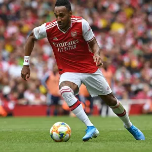 Arsenal's Aubameyang Shines in Arsenal v Olympique Lyonnais Emirates Cup Clash, 2019