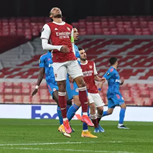 Arsenal's Aubameyang Shines in Empty Emirates Against Olympiacos - UEFA Europa League 2021