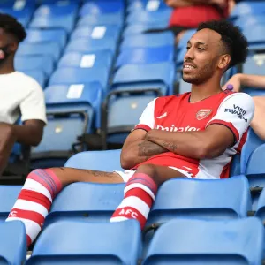 Arsenal's Aubameyang Shines in Pre-Season Clash against Glasgow Rangers at Ibrox Stadium