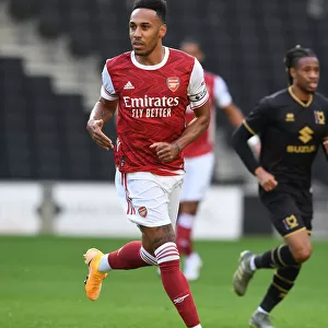 Arsenal's Aubameyang Shines in Pre-Season Victory over MK Dons