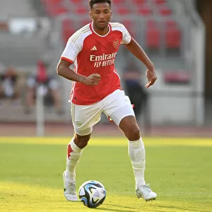 Arsenal's Auston Trusty Clashes with FC Nurnberg in Pre-Season Friendly