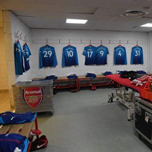 Arsenal's Away Gear Ready in Bournemouth Locker Room Ahead of Premier League Clash